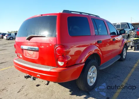2004 Dodge Durango Slt from USA, damaged, VIN 1D4HB48N94F107638